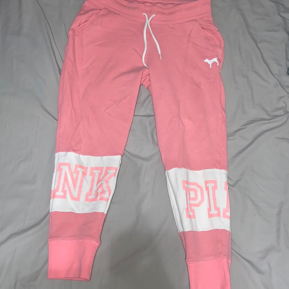 Pink sweats